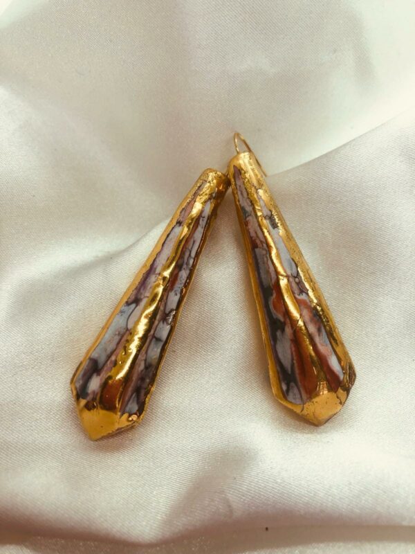 Kreta1 Boucles d oreilles dormeuses